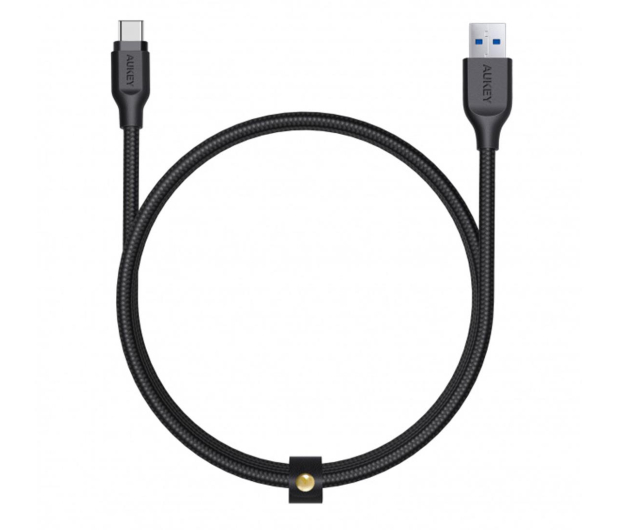 AUKEY Kabel USB-A - USB-C 5Gbps QC 15W 2m w oplocie CB-AC2 BK - 1220093 - zdjęcie 2